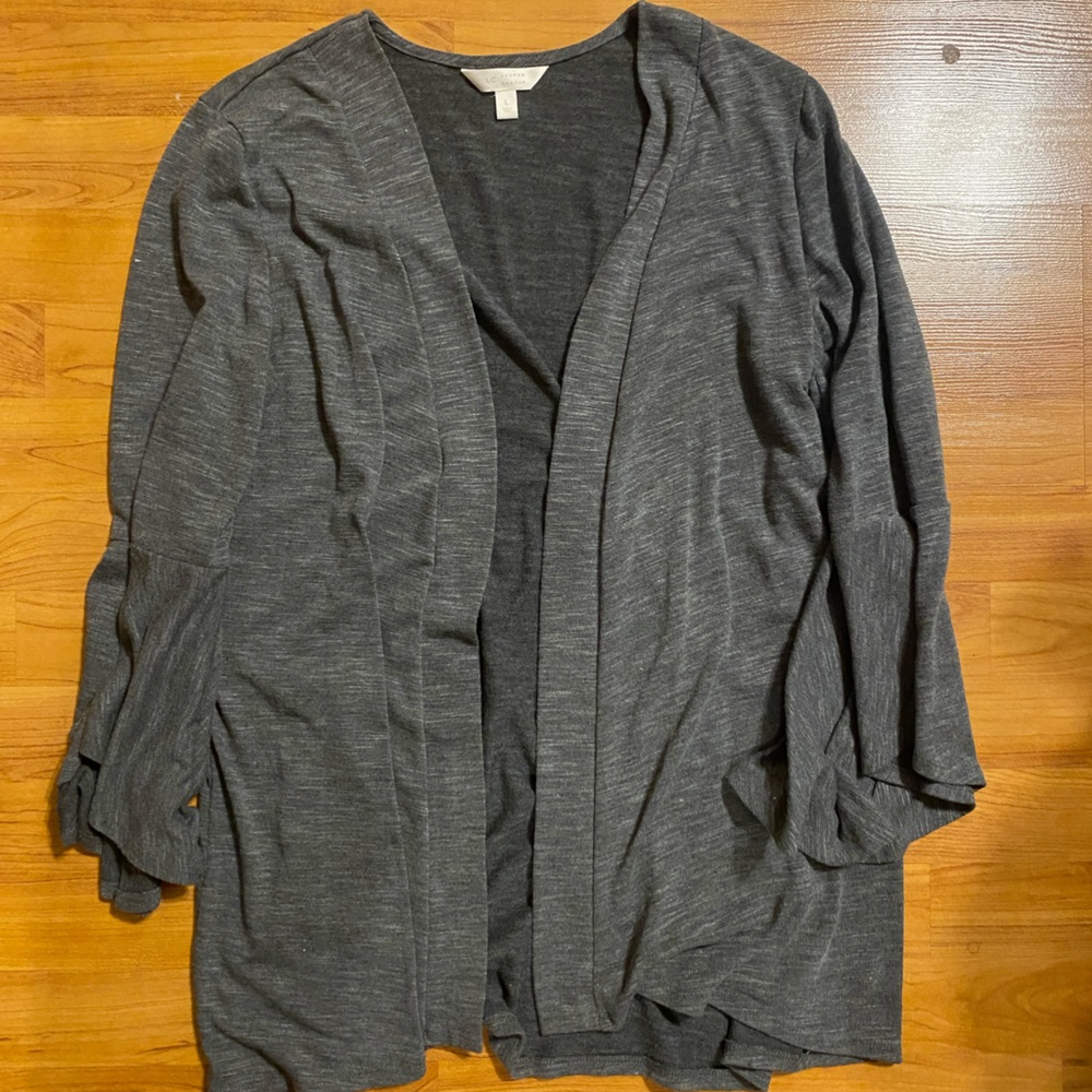 LC Lauren Conrad gray cardigan